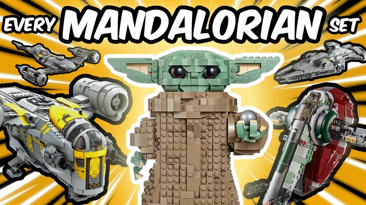 I Built EVERY LEGO Star Wars the Mandalorian Set...