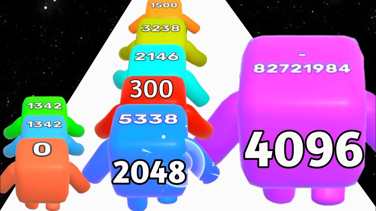 Level Up Numbers vs Push Harder - Level Up Number (ASMR, Max Level) New Update 