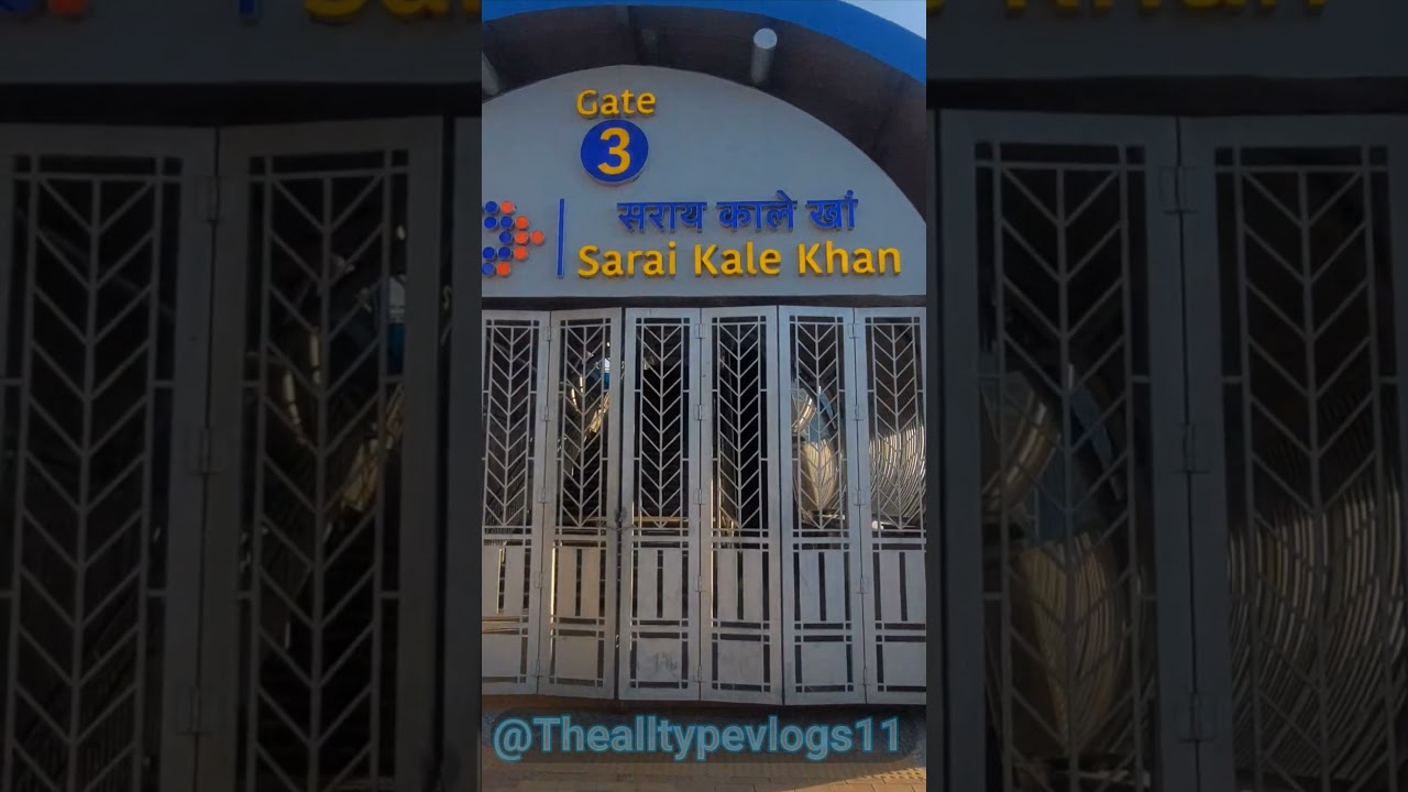 RRTS | सराय काले खान  | Namo Bharat Station | Opening Update | Latest Progressive Work