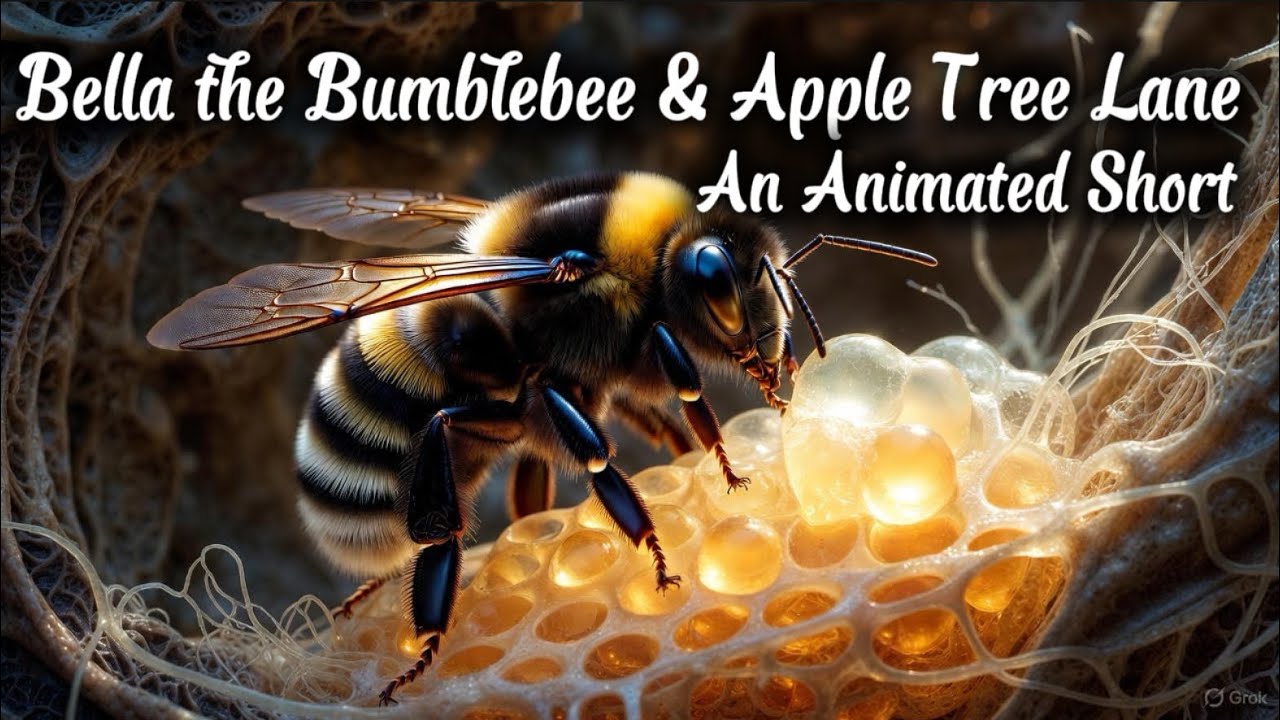Bella the bumblebee, animated short film