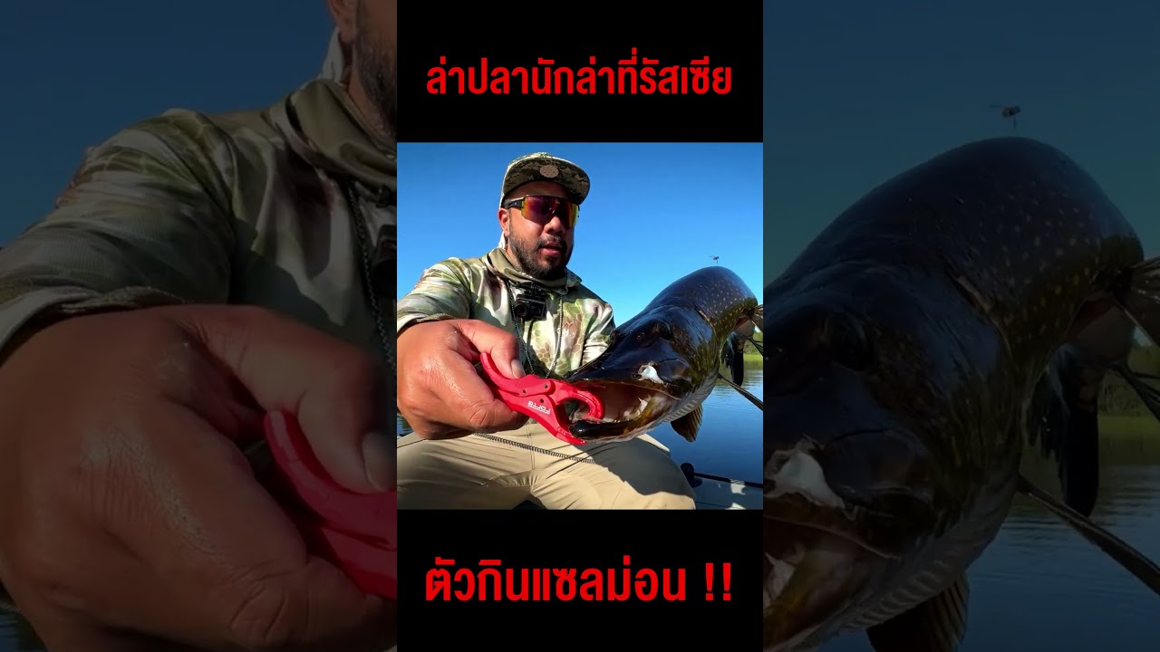 โคตรเดือด! ไล่ล่าสัตว์ประหลาดแห่งแม่น้ำกว้างขวางรัสเซีย