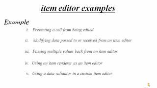 item editor