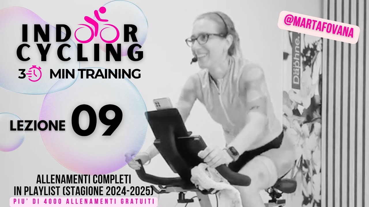 09 Indoor Cycling - Progressione 80rpm  -   Flash Ride 🚀 - Una scarica di energia ⚡in poco tempo⌚!