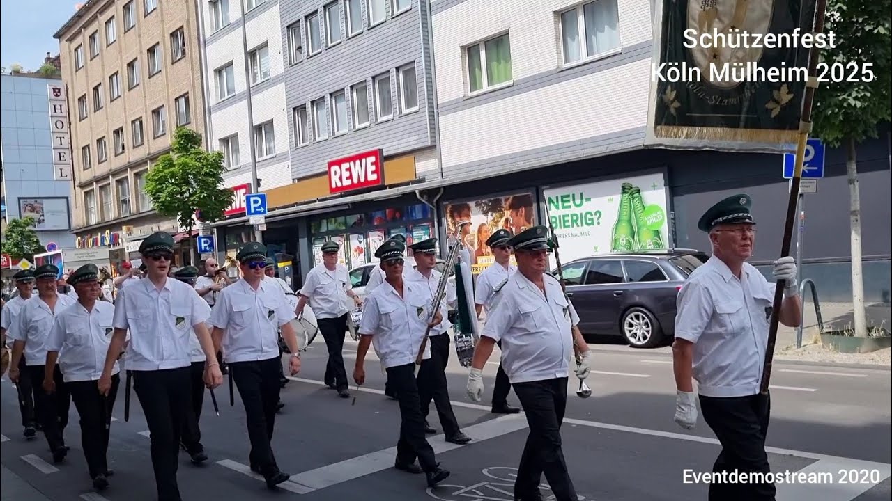 Schützenfest Köln Mülheim 2025 Festzug