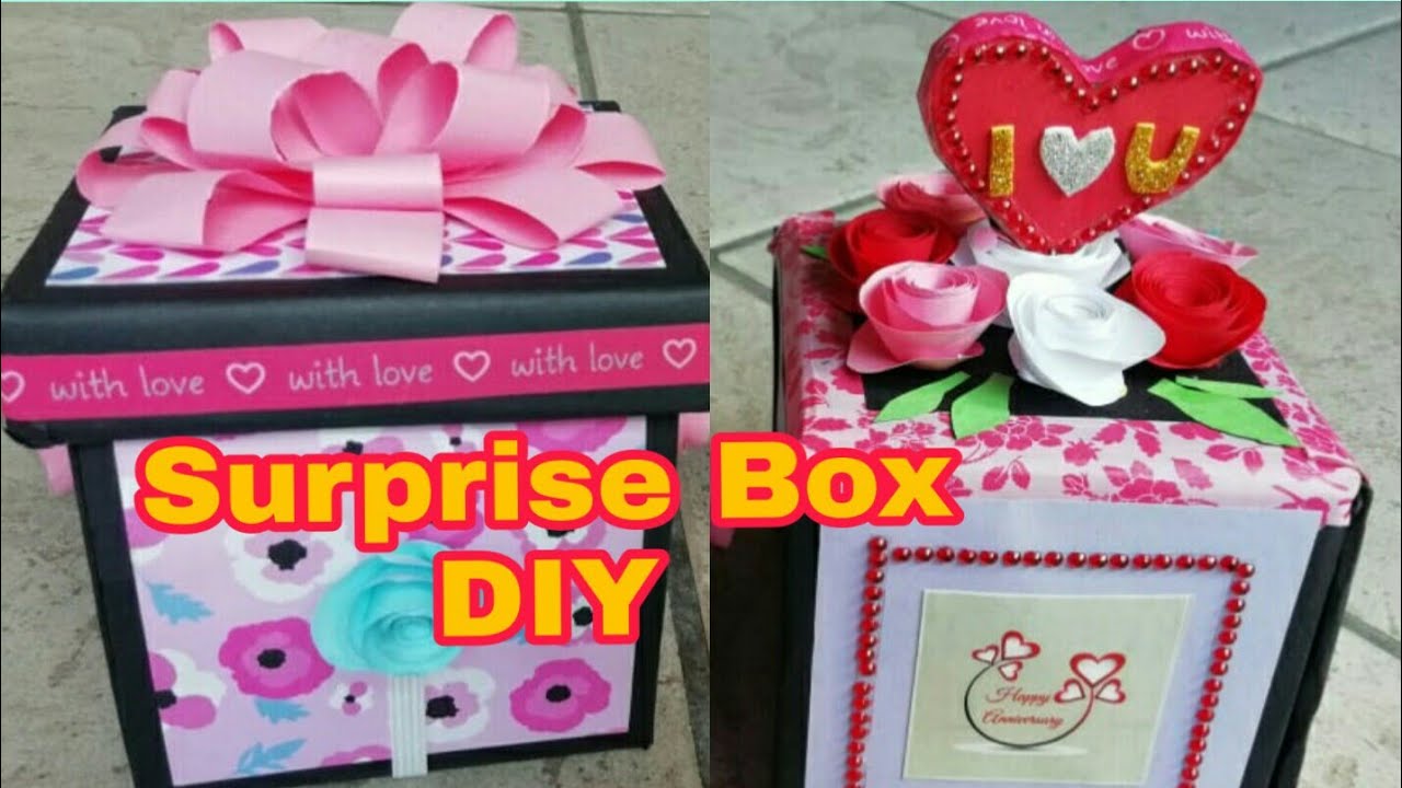 Explosive Surprise Box | DIY | Unexpected Gift | Simple making