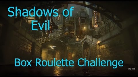 Shadows of Evil/Revelations Box Roulette Challenge (Interactive Streamer) - Black Ops 3 Zombies