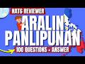 ARALIN PANLIPUNAN 6 NATIONAL ACHIEVEMENT TEST REVIEWER