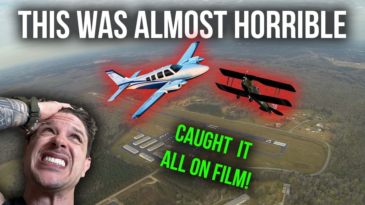 Two Airplanes Take off on Opposite Runways and Almost COLLIDE MID-AIR!