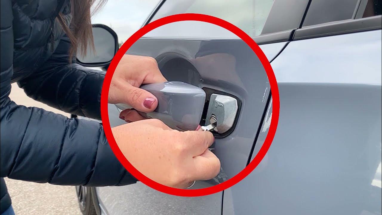 How To Get Into Your Honda Civic When The Key Fob Is Dead - YouTube
