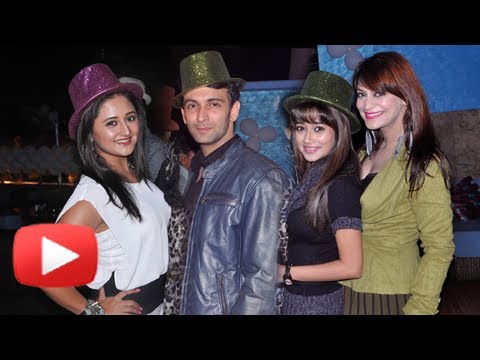 Tina Dutta, Rashmi Desai, Nandish Sandhu, Arjun Bijlani At A Private Party