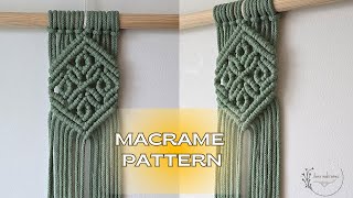 Makramee muster/Pattern macrame for your project/DIY Macrame Tutorial
