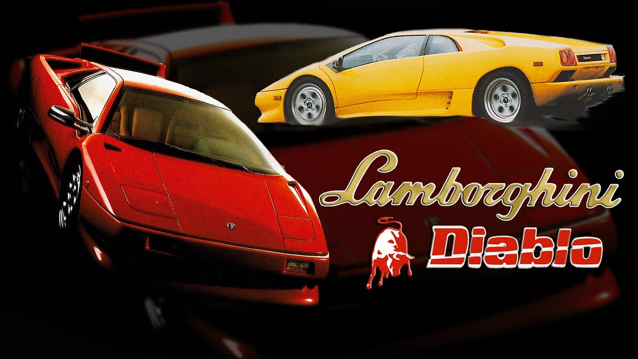 Lamborghini Diablo | Итальянский суперкар, способный развивать скорость более 200 миль в час