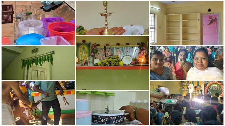 🏠புது வீடு பால் காய்ச்சியாச்சு !! Old & new government quarters empty home tour ||Functions vlogs..