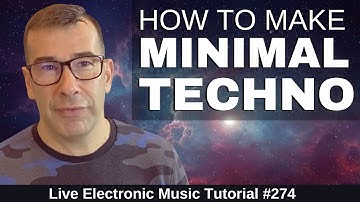 How to Make Minimal Techno Like Richie Hawtin | Live Electronic Music Tutorial #274