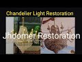 Chandelier light installationjhoomerlight restorationceiling light