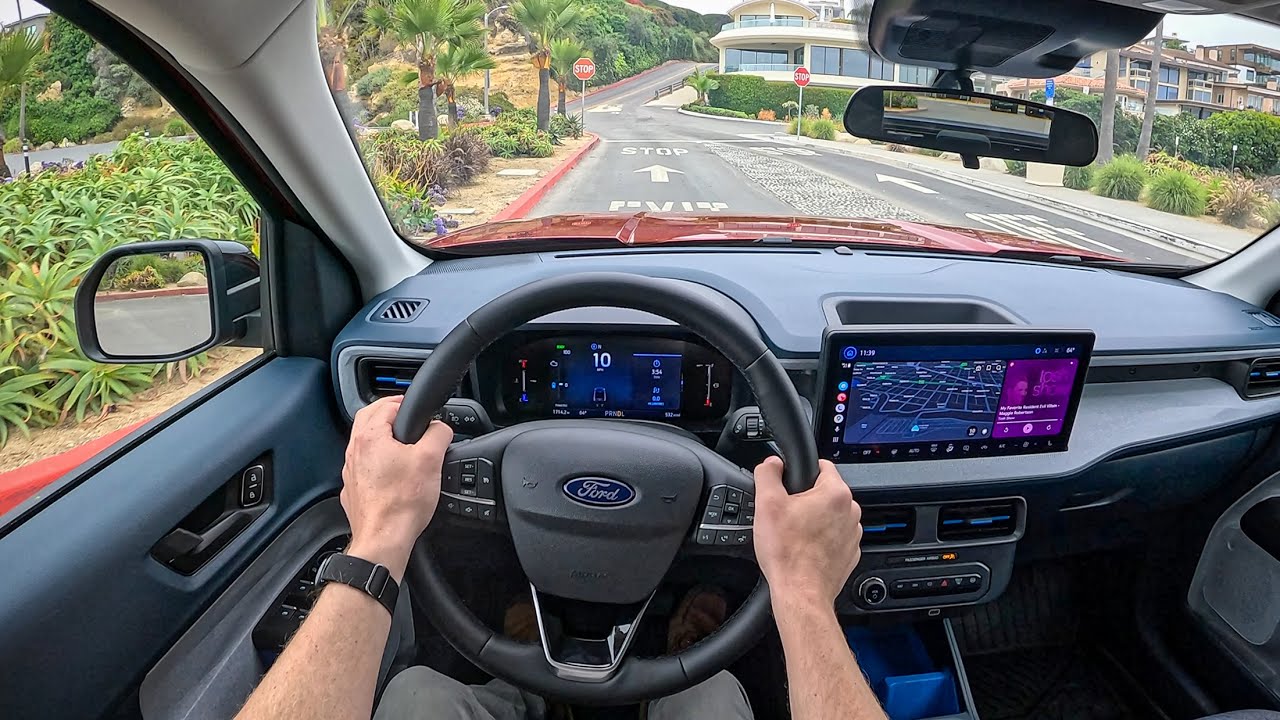 2025 Ford Maverick XLT Hybrid AWD - POV Test Drive (Binaural Audio)