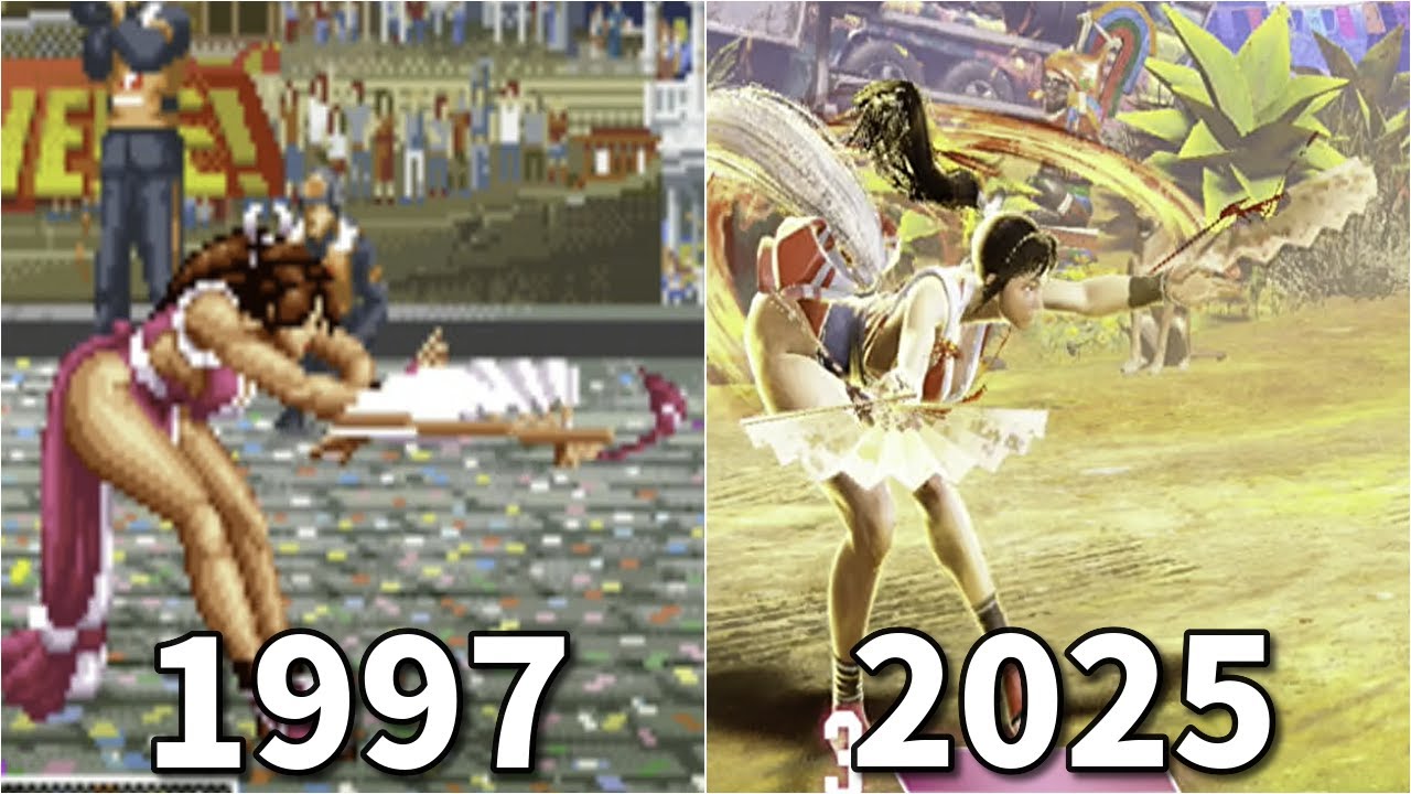 SNK】不知火舞 水鳥の舞 -Evolution of Mai Shiranui's