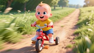 Wroom Wroom Adventure Bike 🏍️💨✨ | Fun Bike Song for Kids | Baby & Preschool Learning Video screenshot 2
