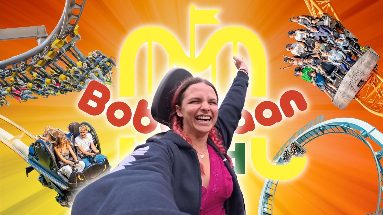 Découverte de BOBBEJAANLAND et ses COASTERS en BELGIQUE!