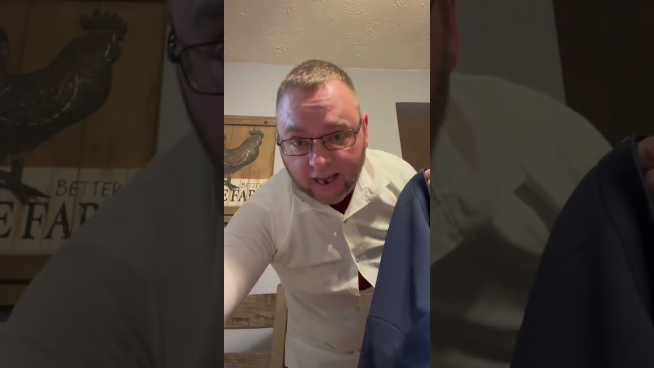 This is my Amish baptism suit that my Amish mother made with her own hands ￼