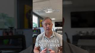 Trial Tip-How I Prepare For Trial EVERY TIME!