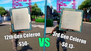 £0.10 Celeron Vs £50 Celeron - The Cheapest 3rd Gen CPU Vs The Cheapest 12th Gen