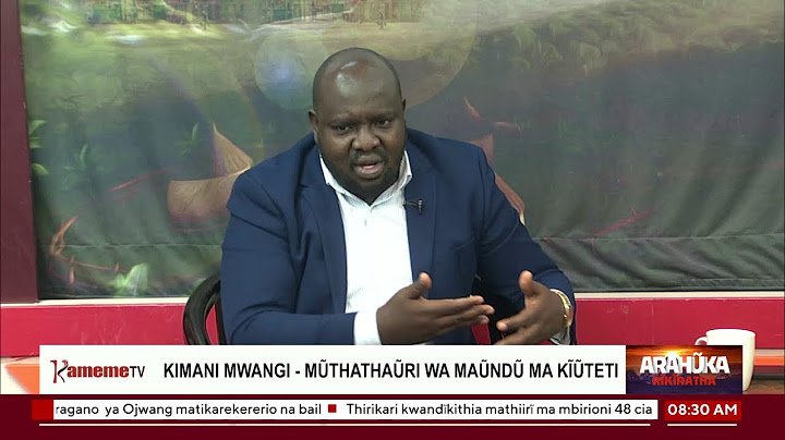Watho na kihoto kia arurungani #ArahukaRikiratha