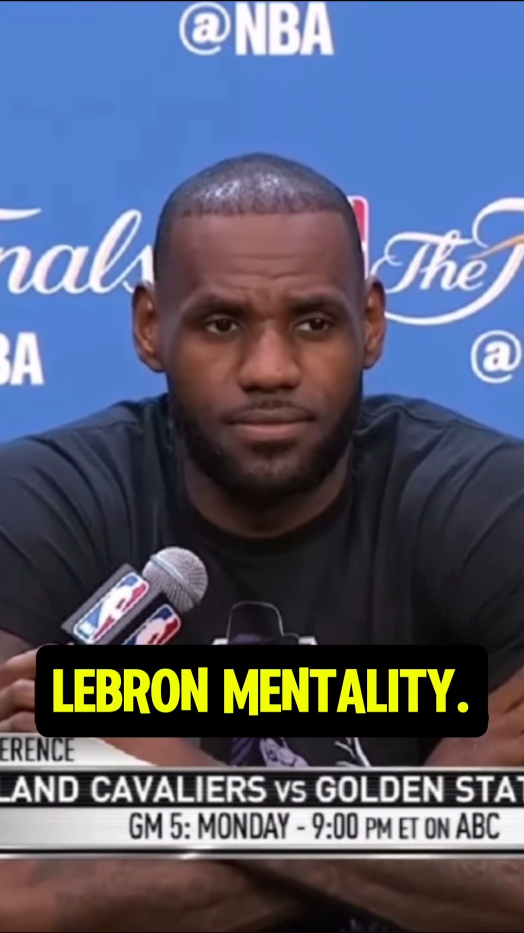 LeBron James Mentality??