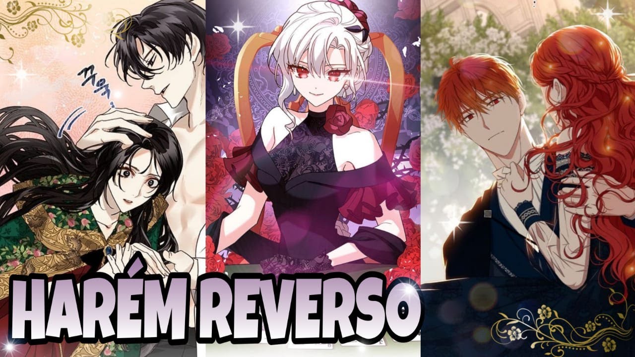 5 MANHWAS/WEBTOONS COM HARÉM REVERSO EM PORTUGUÊS - YouTube
