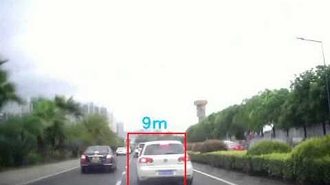 Test in Rainy Day丨AIDRIVING丨Artificial Vision Based ADAS Algorithm