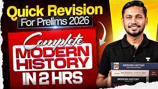 *Modern History* Most important Topics | Prelims Quick Revision 2026 | Prelims Booster |Arunav Das