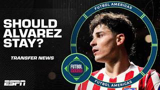 ’Barca want to get him!’ 👀 Will Alvarez stay at Atlético Madrid after talks with Simeone? | ESPN FC screenshot 1