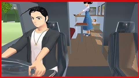 Life in a Campervan || SAKURA School Simulator