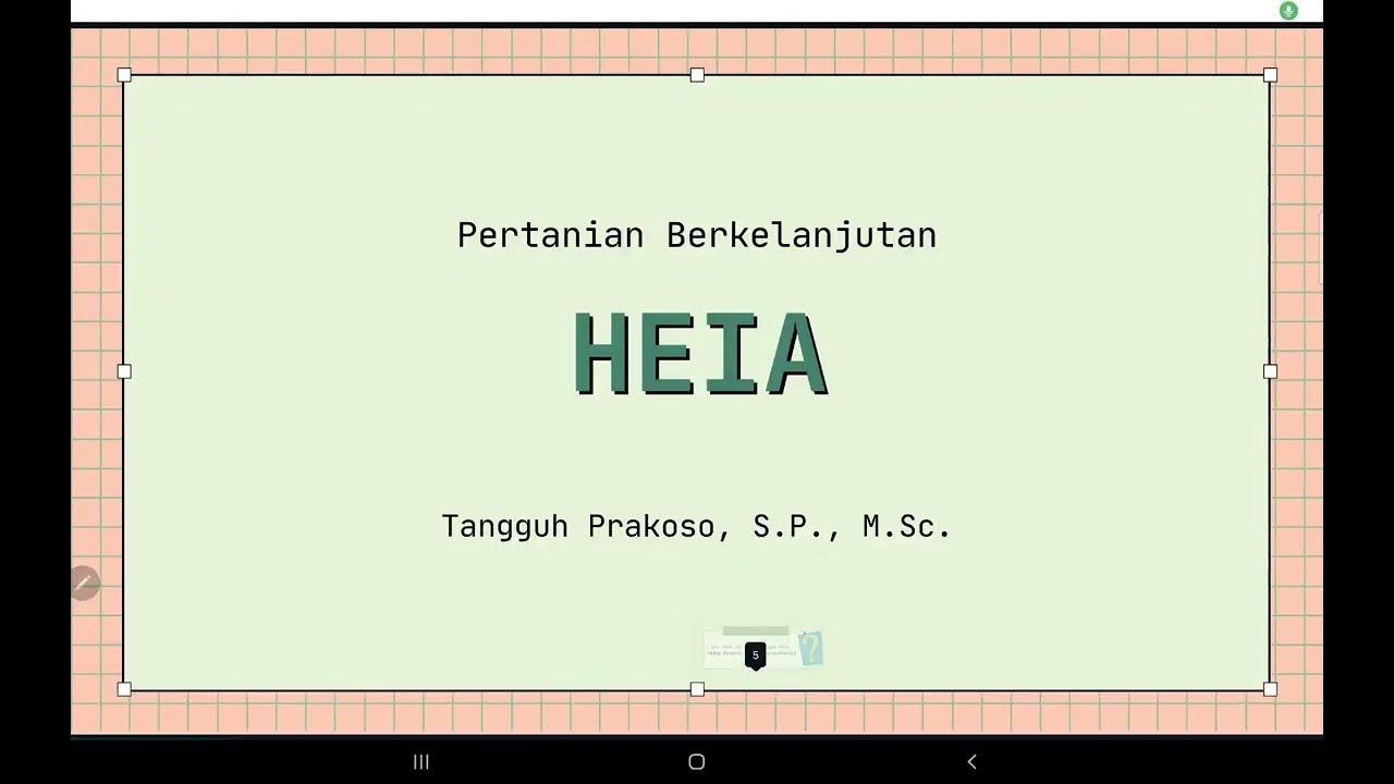 HEIA ( high External Input Agriculture) YouTube