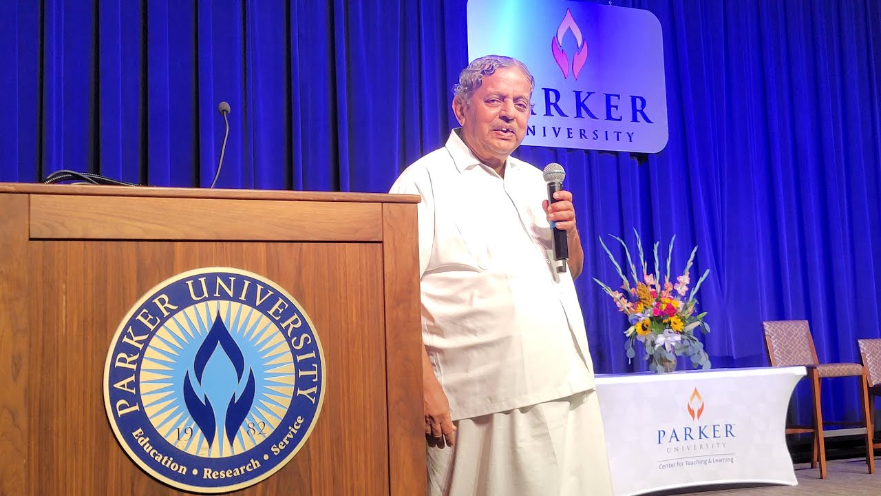 Yoga lectures series by Dr.Nagendra, VYASA university, Bengaluru at Parker University, Dallas,Texas.