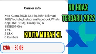 Paket internet XL murah 2022 #paketinternet