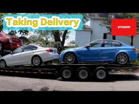 Taking Vroom Delivery of my Used 2018 BMW M3