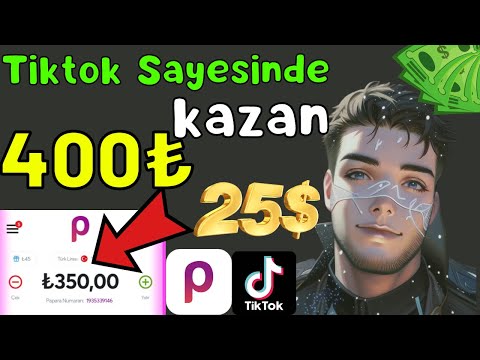 Tiktok Sayesinde Günlük 400₺ Kazan 🤑 (Ödeme Kanıtlı) - İnternetten Para Kazanma Yolları 2023