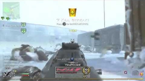 MW2  105 Kills Sub Base Demolition Spawn Trap