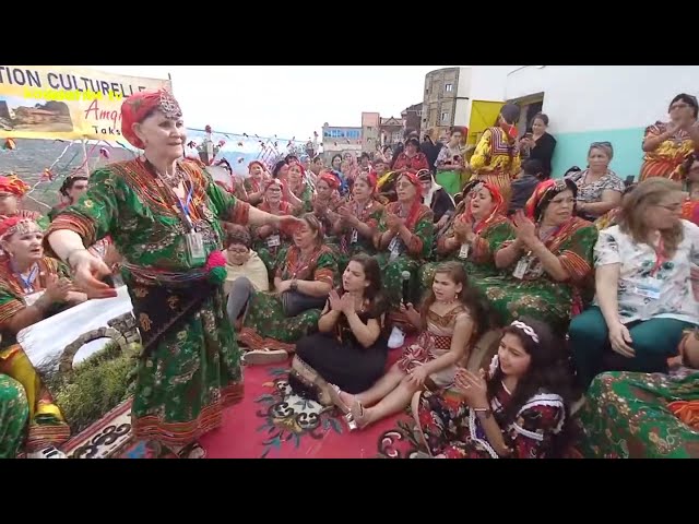 Danse Kabyle - Urar lkhalath : association  anazur  on collaboration  avec l'association  amekyes class=