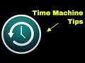 Apple Time Machine Tips