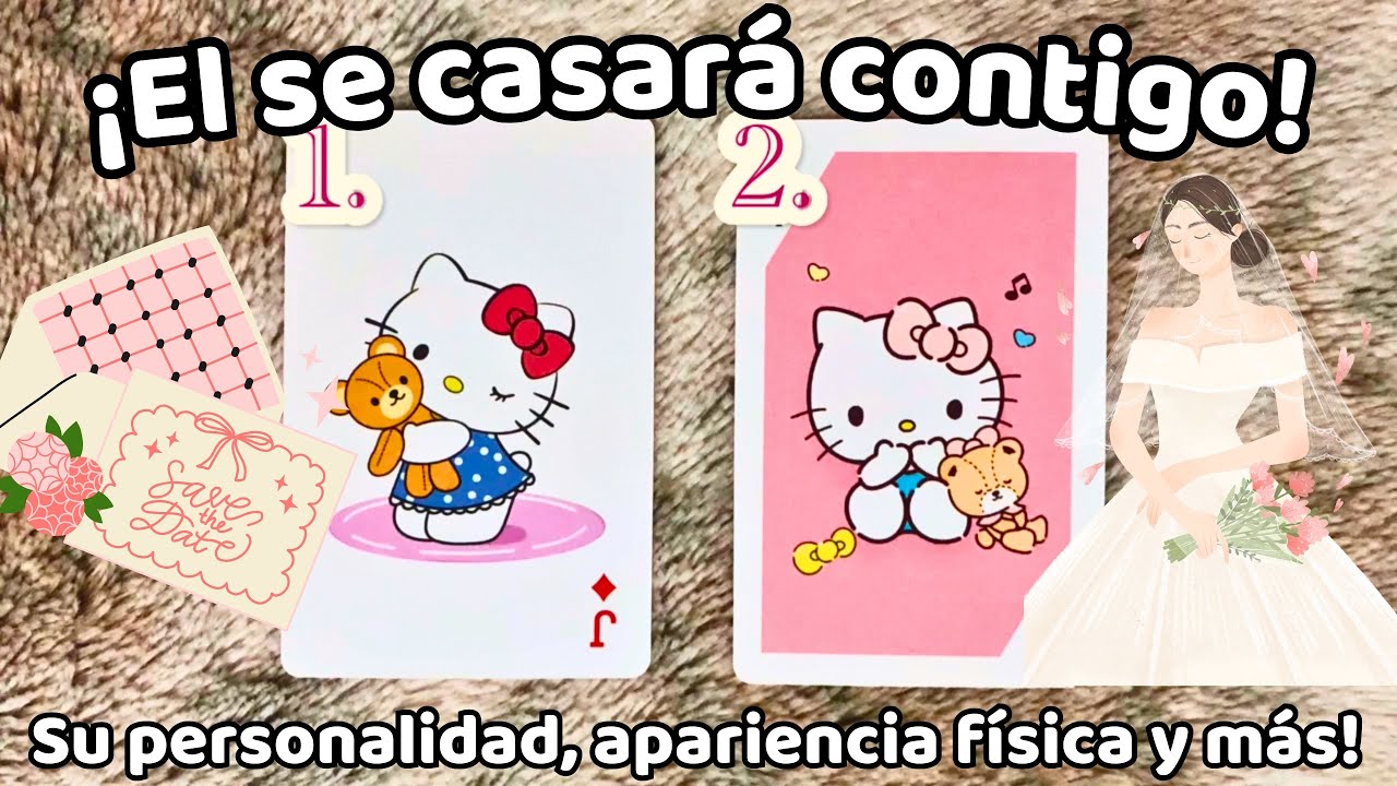 Físico y personalidad del hombre que se casará contigo 👰🏻‍♀️🌹[Reupload] Tarot Interactivo Amor
