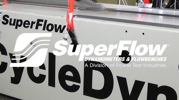 SuperFlow CycleDyn Motorcycle Chassis Dynamometer