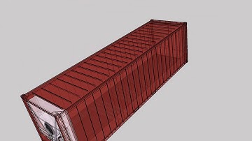 20FT Reefer container X ray