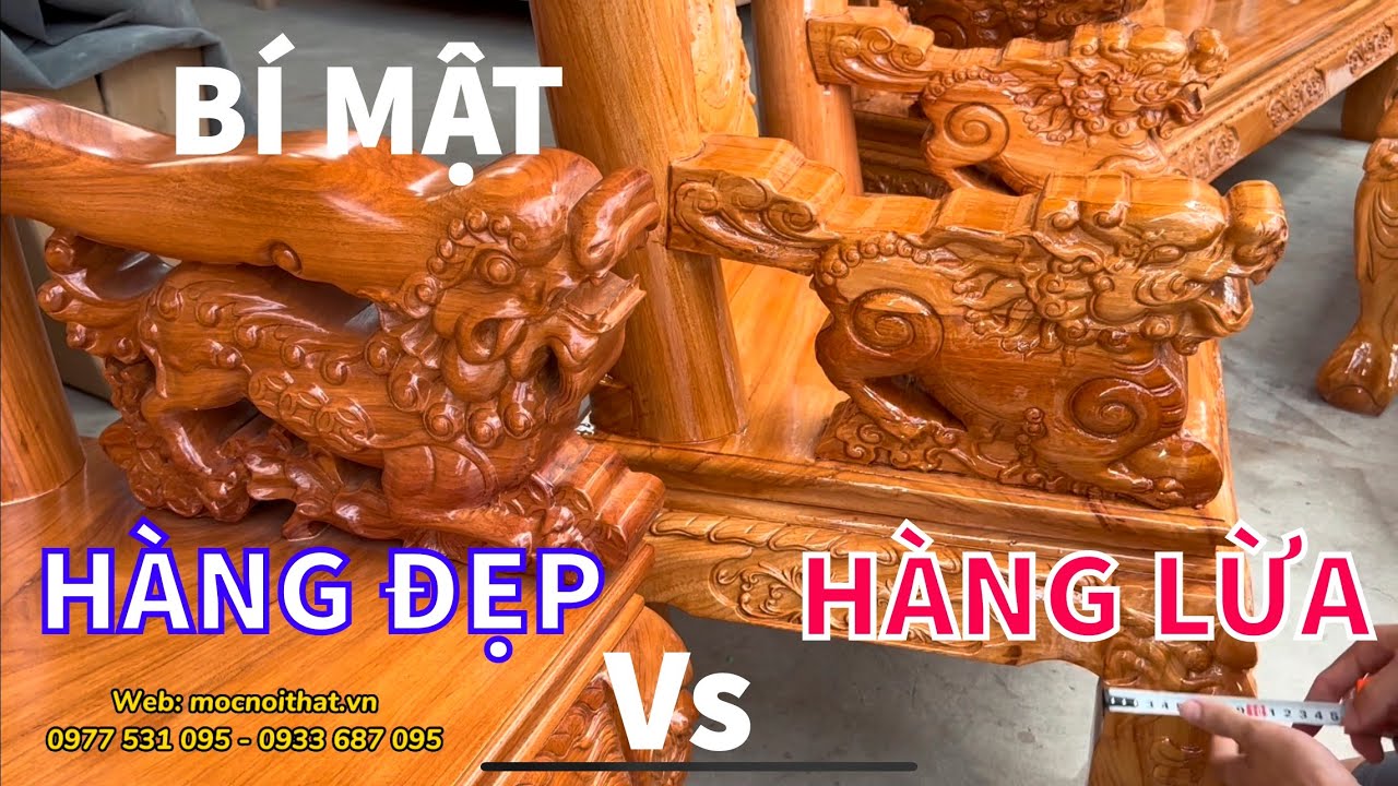 CÁCH CHỌN Bộ bàn ghế gõ đỏ Minh Quốc đào Tay Nghê Khối 12 hàng LỪA và Hàng Đẹp