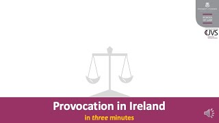 Provocation In Ireland In Three Minutes