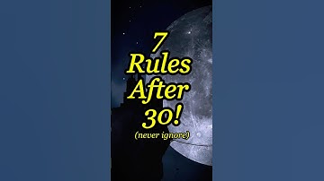 7 Life Rules After 30! You Should Never Ignore. #stoicwisdom #motivation #quotes #shorts #wisdom