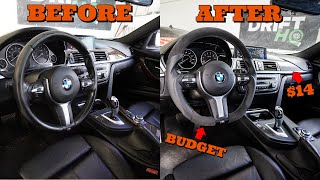 My Clapped F30 335i Gets A Budget Interior Transformation