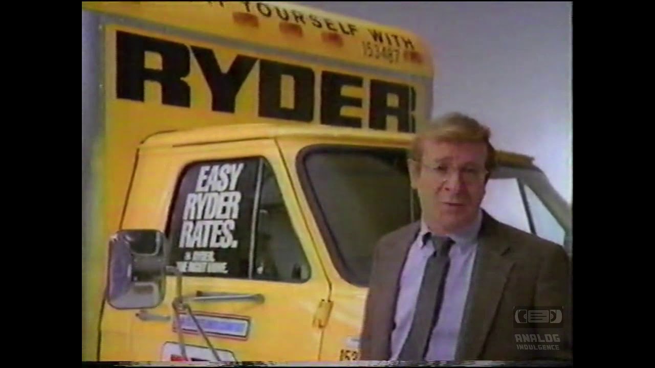 Ryder Trucks Television Commercial 1986 YouTube