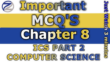 ICS Part-2 Chapter# 8 MCQ